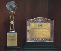 Awarded by SGEPC for Highest Export of Branded Sports Goods